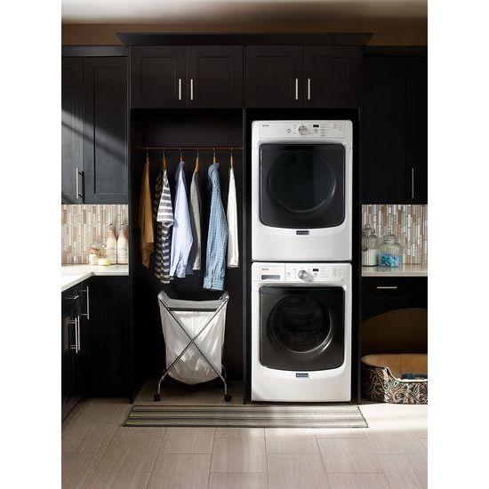 Maytag® Large Capacity Dryer with Wrinkle Prevent Option and PowerDry System ? 7.4 cu. ft. - White