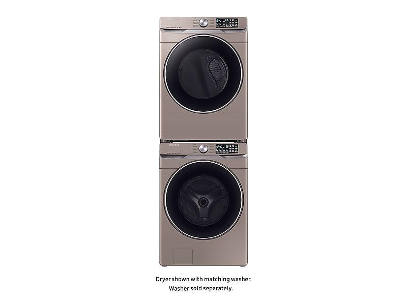 7.5 cu. ft. Smart Electric Dryer with Steam Sanitize+ in Champagne