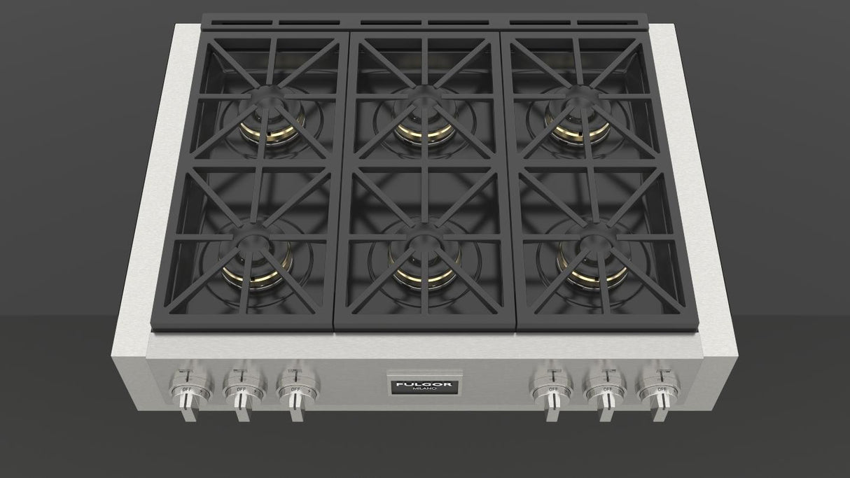 36" PRO GAS RANGE TOP