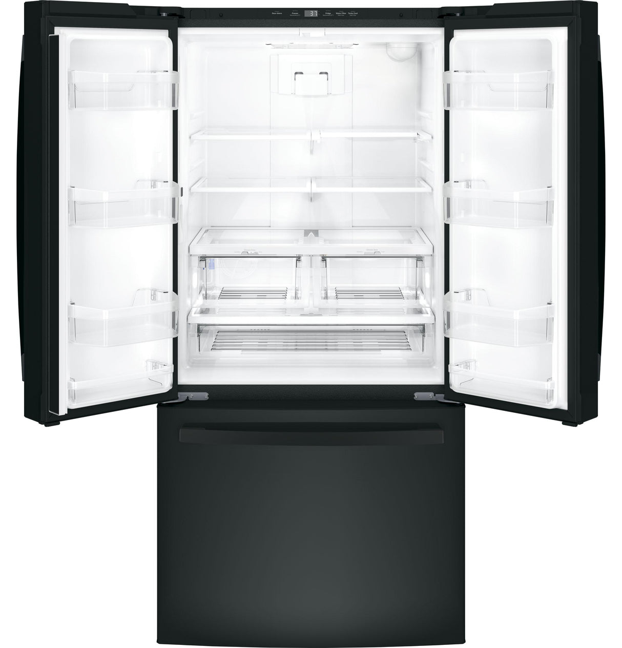 GE® ENERGY STAR® 18.6 Cu. Ft. Counter-Depth French-Door Refrigerator