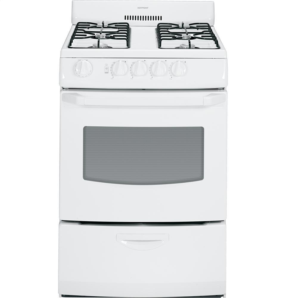 Hotpoint® 24" Free-Standing Gas Range