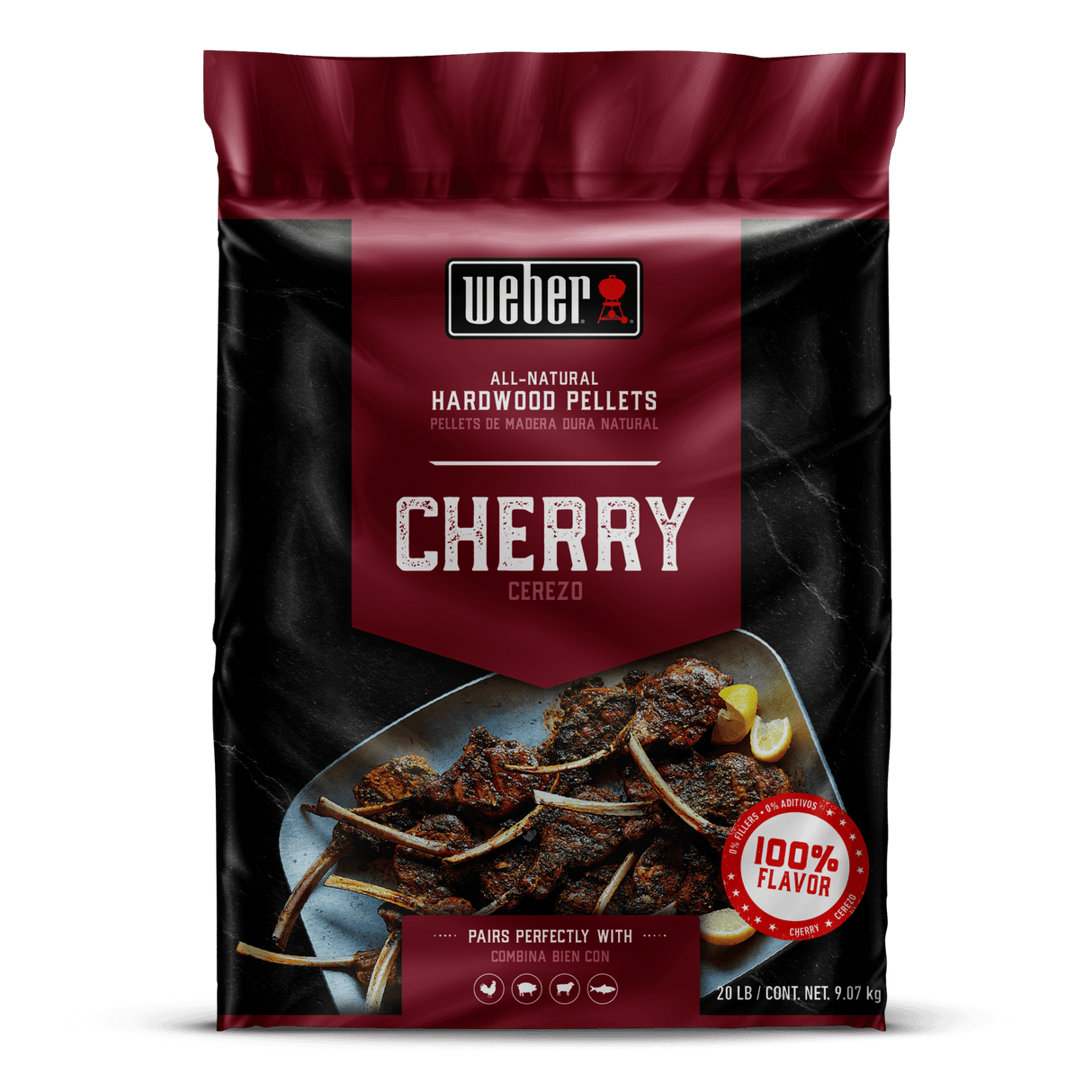 Cherry All-Natural Hardwood Pellets