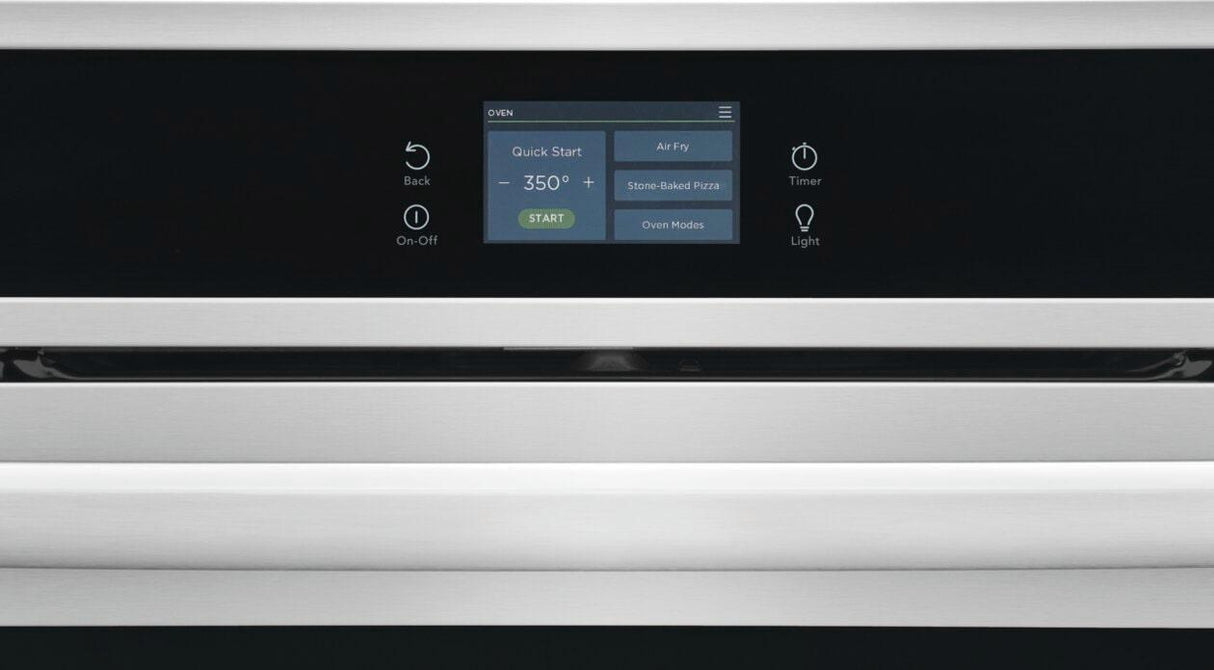 30" Single Electric Wall Oven with Stone-Baked Pizza