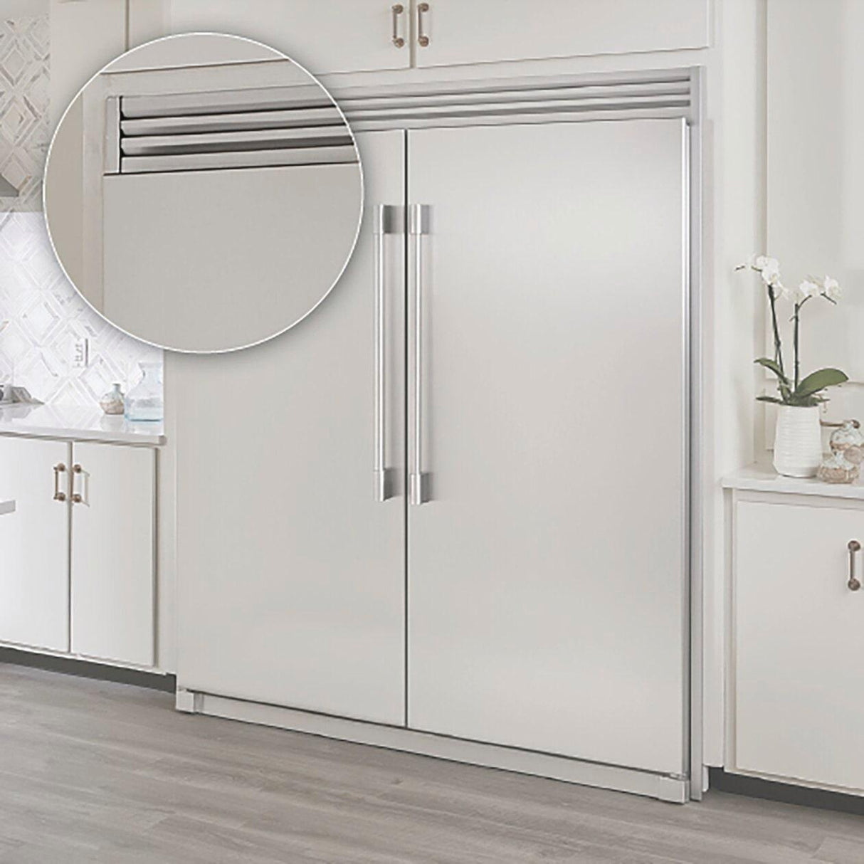 84" Louvered Double Trim Kit