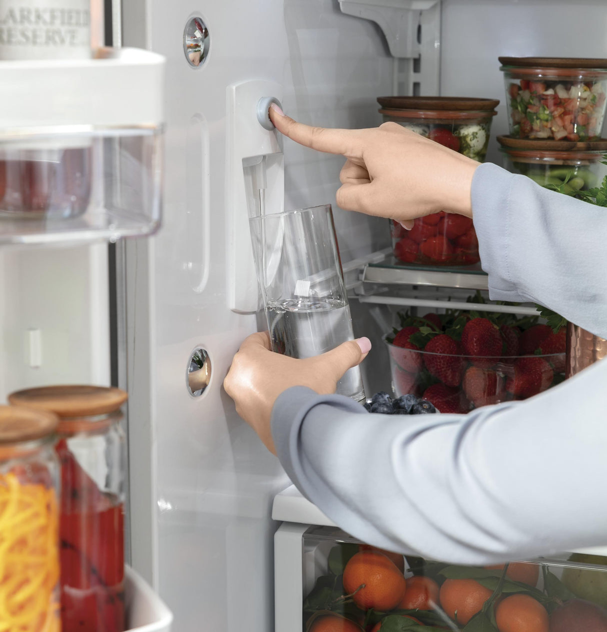 Café™ ENERGY STAR® 23.1 Cu. Ft. Smart Counter-Depth French-Door Refrigerator