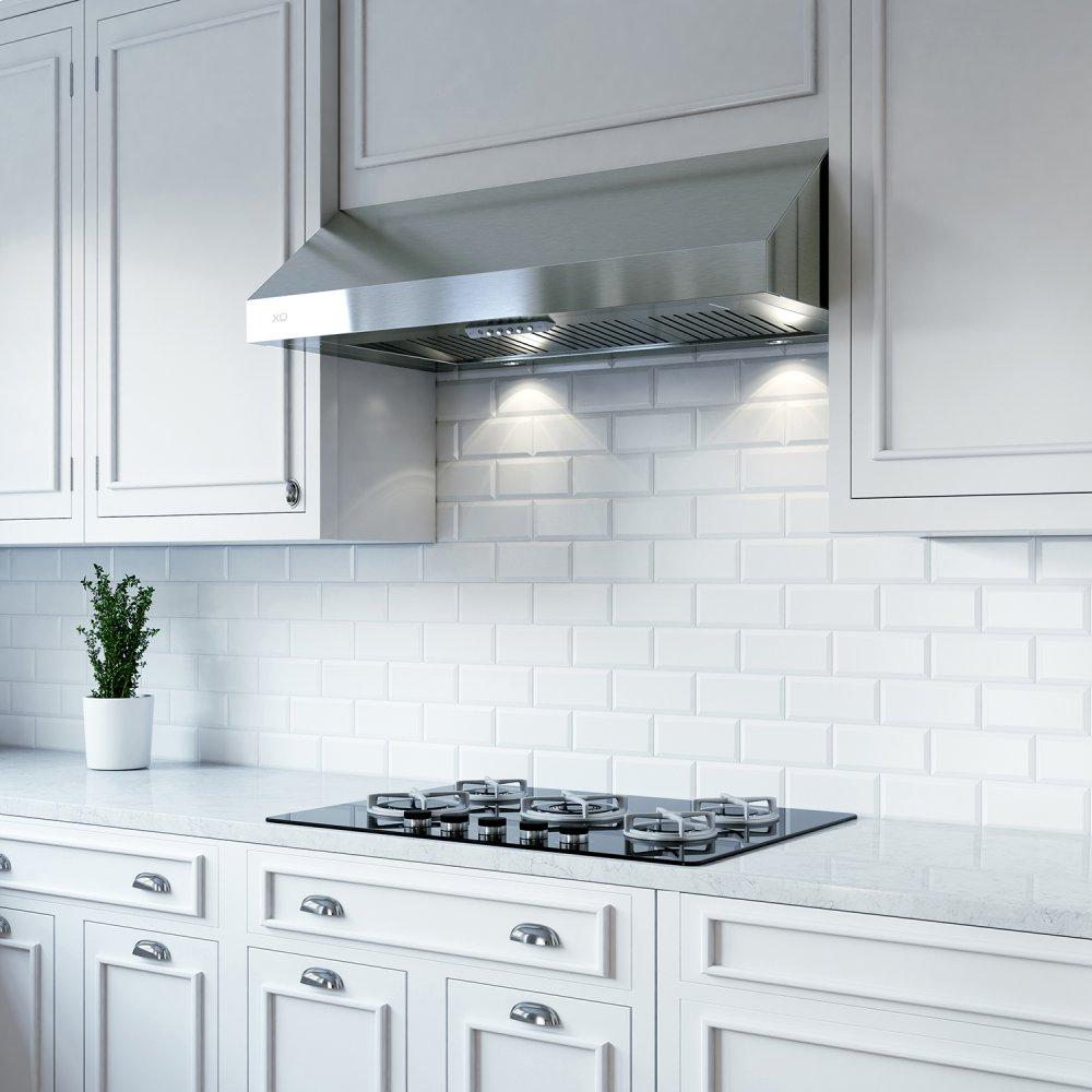 600 CFM 24" Under Cabinet Italian Made Pro Style Hood Stainless
