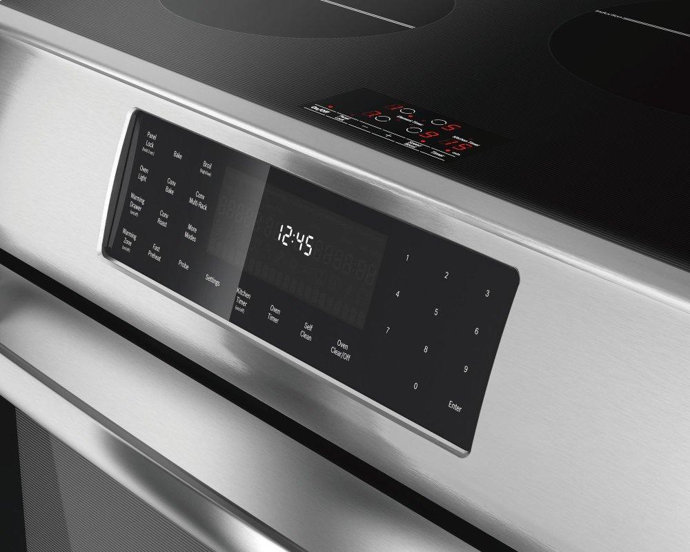 800 Series Induction Slide-in Range
