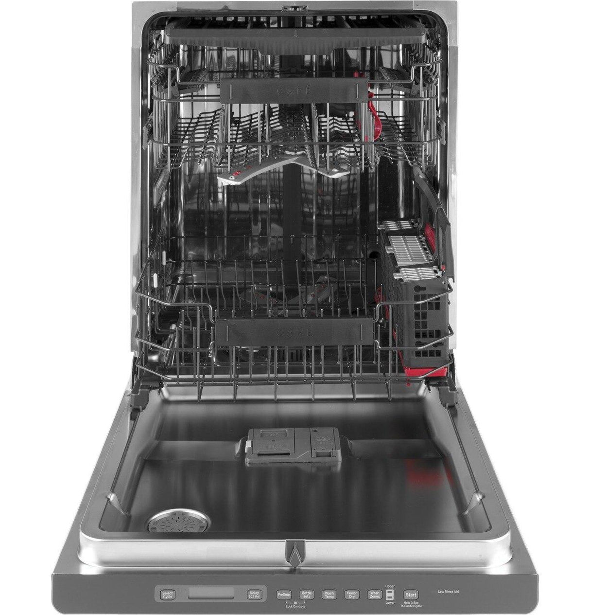 Café™ Stainless Interior Built-In Dishwasher with Hidden Controls