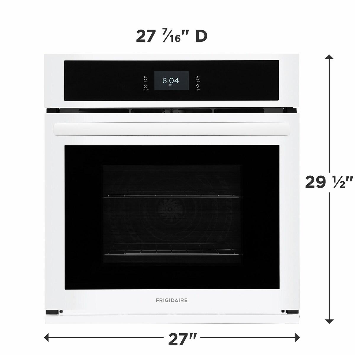 27" Single Electric Wall Oven with Fan Convection