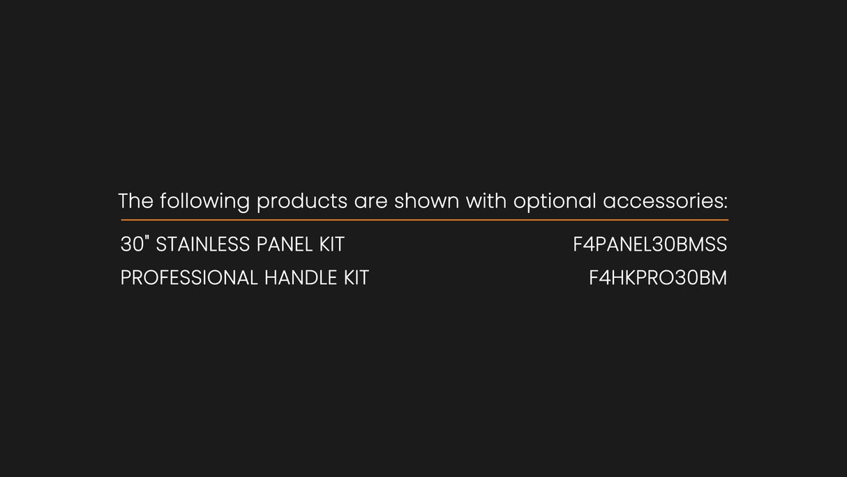 30" Stainless Panel kit