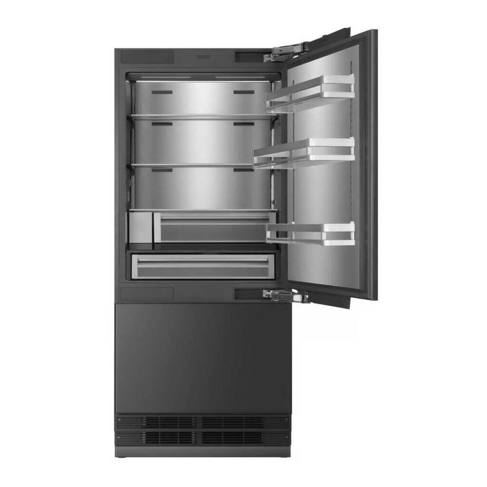 ILVE URBM36SIWPRY 36 inch Built-In Bottom Freezer Refrigerator with 19.8 cu. ft. Capacity, Reversible Door, Energy Star, Sabbath Mode