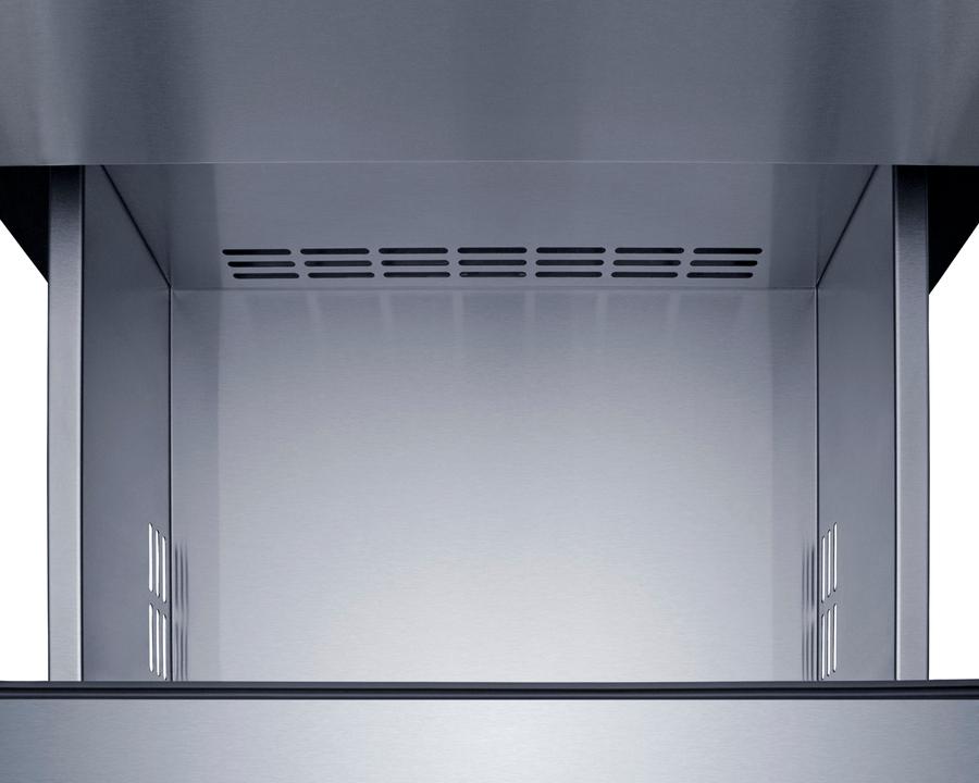 24" Wide Built-in 3-drawer Outdoor All-refrigerator