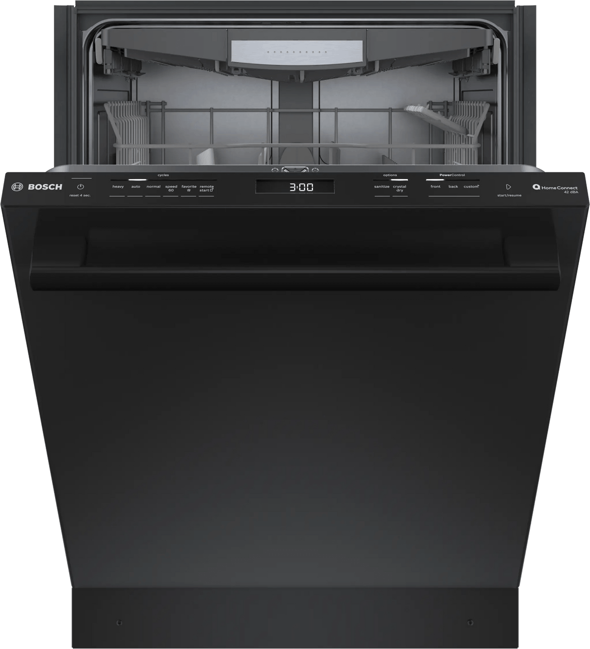 800 Series Dishwasher 24" Black