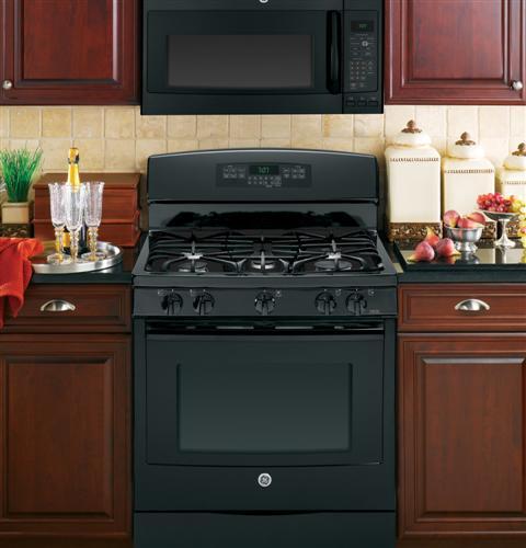 GE® 30" Free-Standing Gas Convection Range