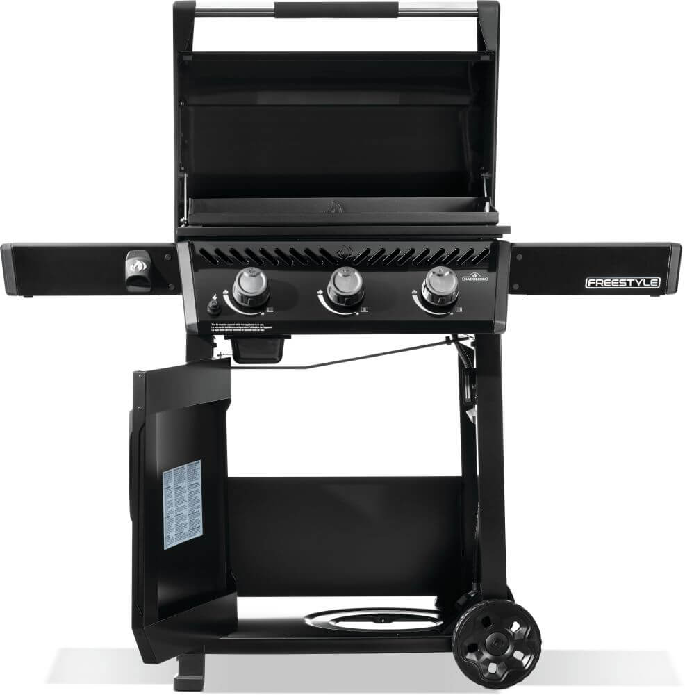 Freestyle? 24 Inch Pre-seasoned Non-Stick Griddle , Natural Gas, Black