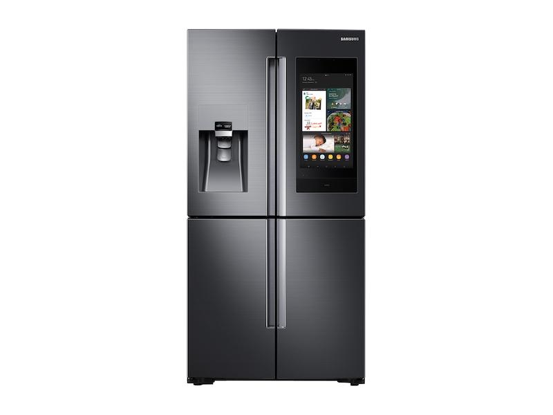 28 cu. ft. Family Hub™ 4-Door Flex™ Refrigerator in Black Stainless Steel