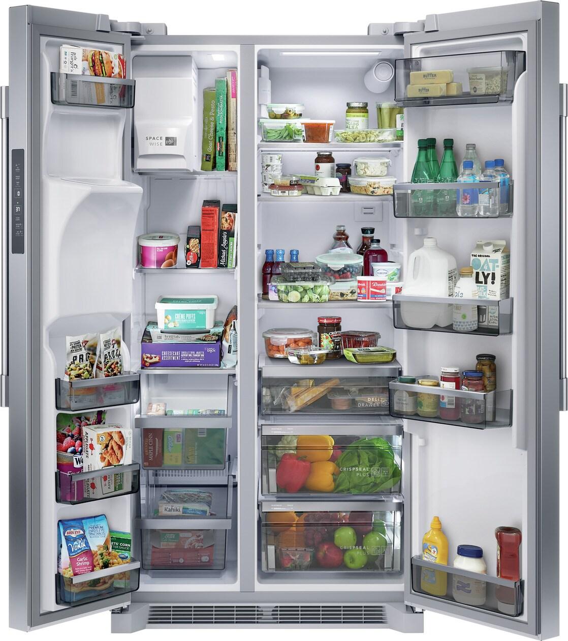 22 Cu. Ft. 36" Counter Depth Side by Side Refrigerator