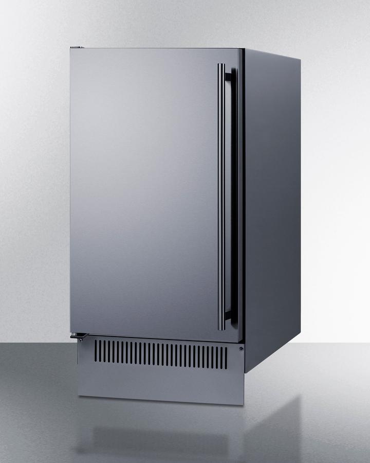 18" Wide Clear Icemaker