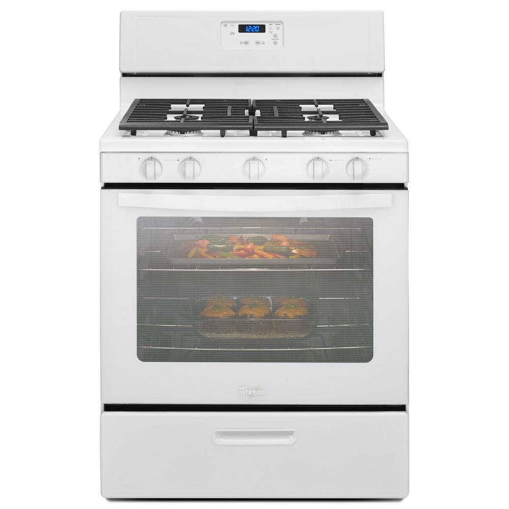Whirlpool® 5.1 Cu. Ft. Freestanding 5-Burner Gas Stove