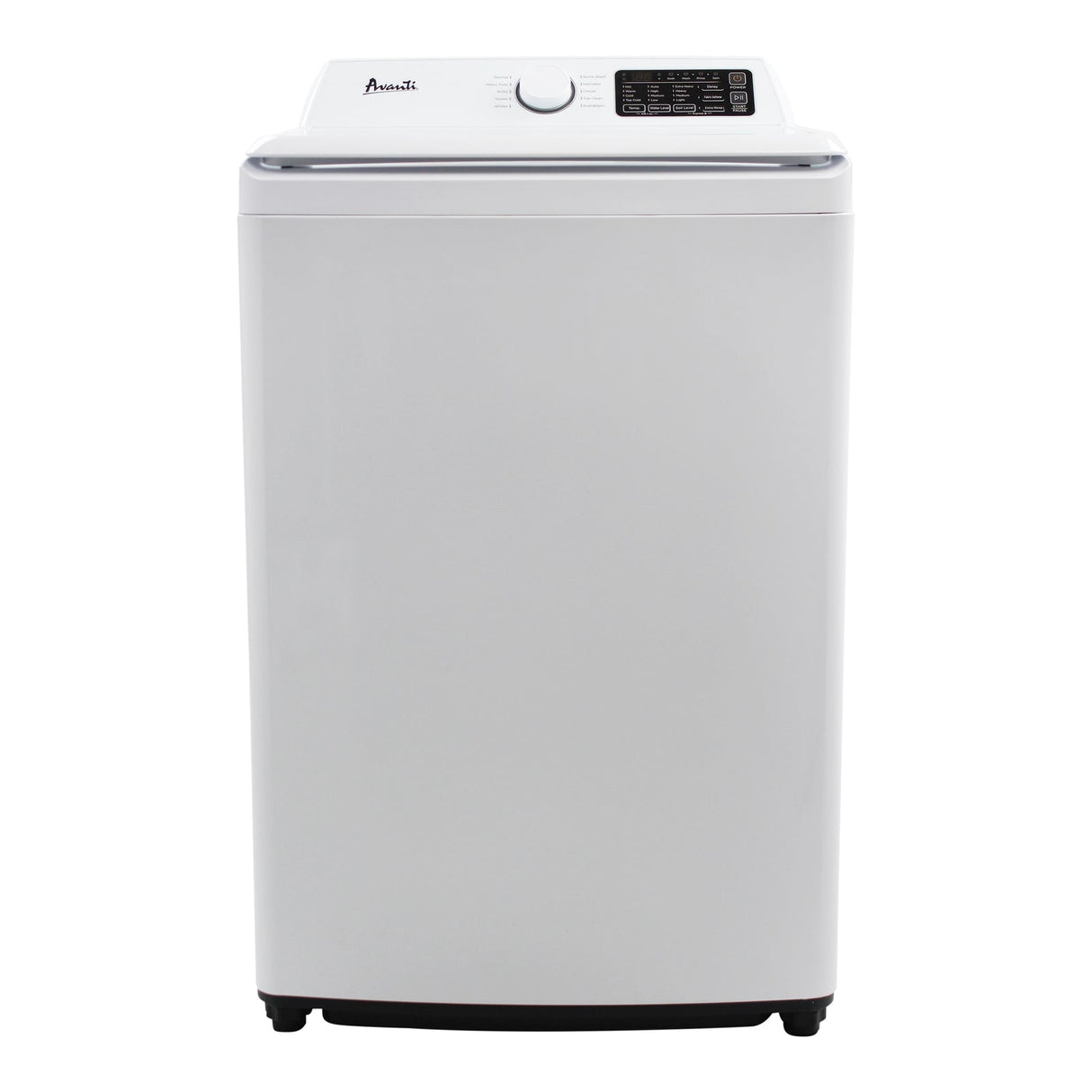 Avanti Compact Top Load Washing Machine, 3.7 cu. ft. Capacity - White / 3.7 cu. ft.