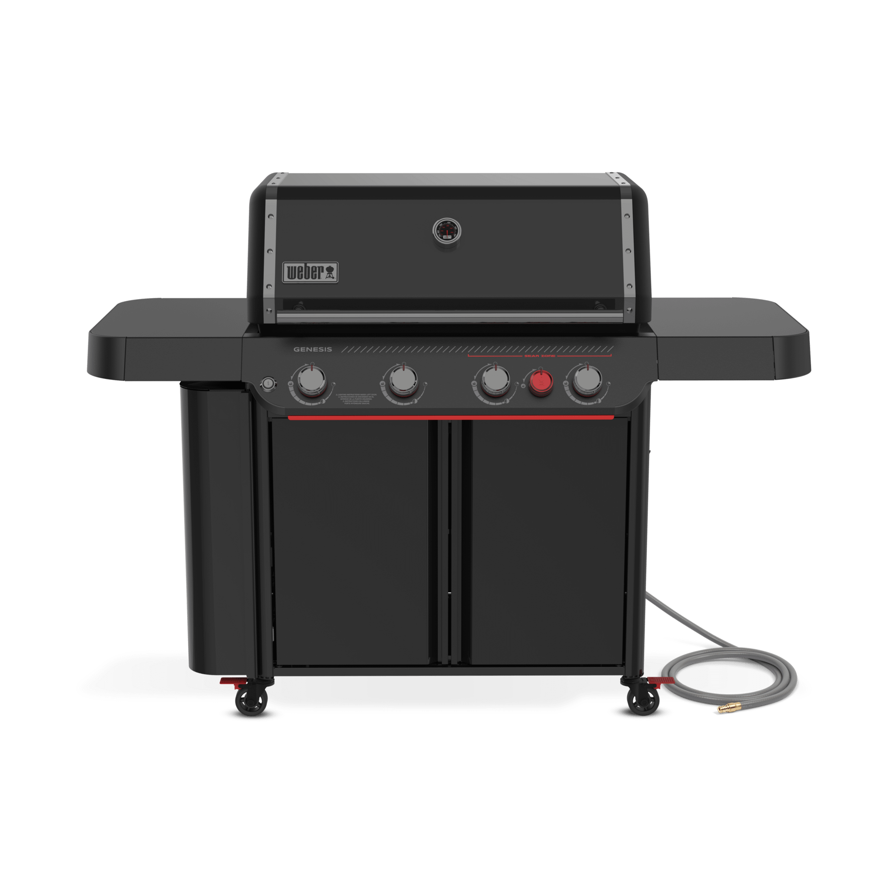 Genesis® E-430 Gas Grill Stealth® Edition (Natural Gas) - Matte Black