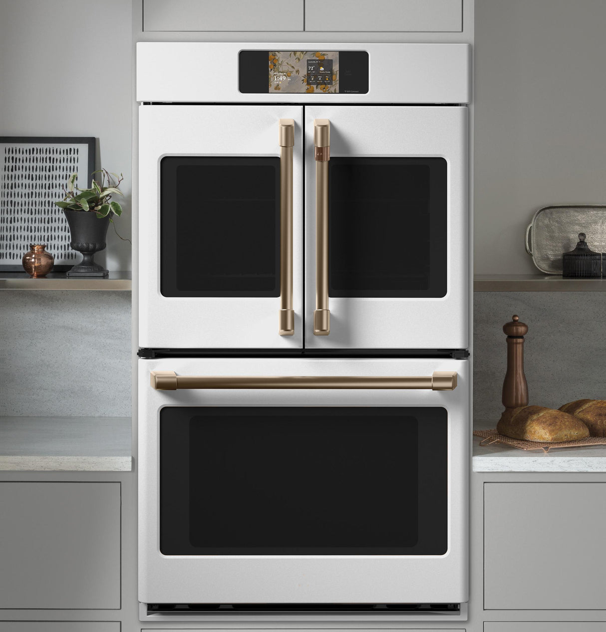 CAF(EBACK)™ Professional Series 30" Smart Built-In Convection French-Door Double Wall Oven