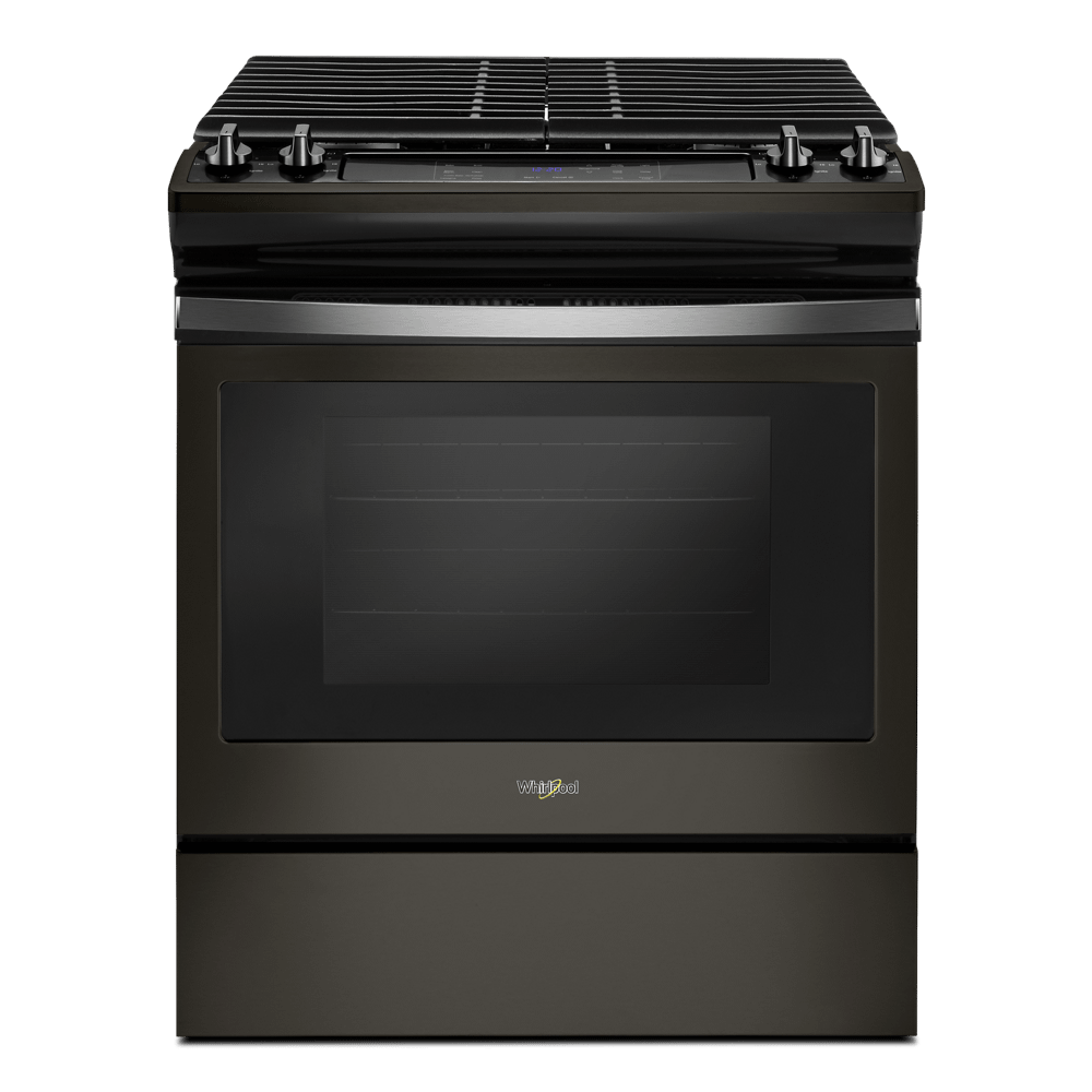 5.0 cu. ft. Front Control Gas Range with Cast-Iron Grates