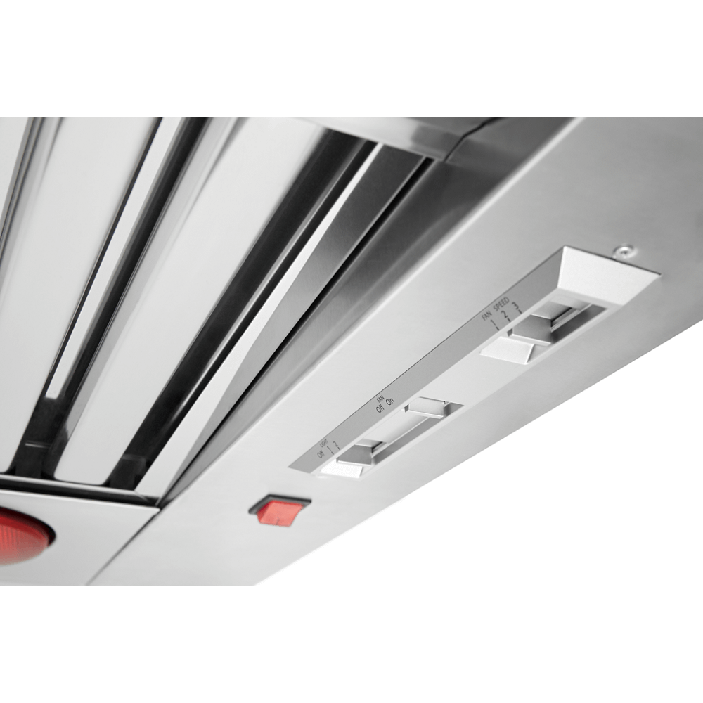 48'' 585 or 1170 CFM Motor Class Commercial-Style Wall-Mount Canopy Range Hood