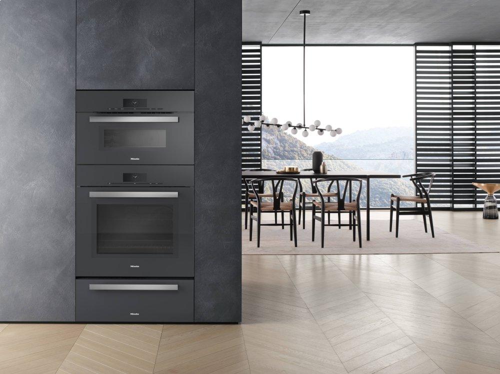 ESW 6880 - 30 inch warming drawer with 10 13/16 inch front panel height with the low temperature cooking function - much more than a warming drawer.