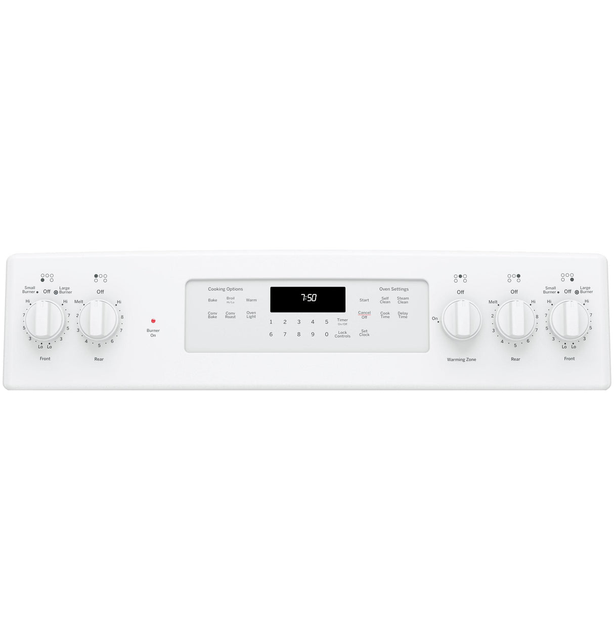 GE® 30" Free-Standing Electric Convection Range