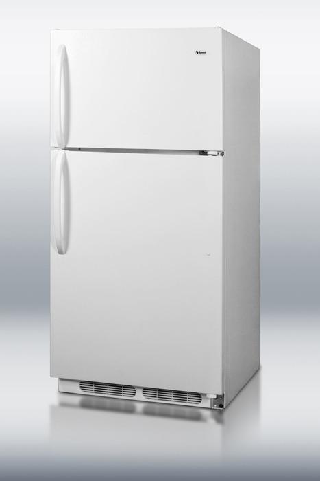 Full-sized frost-free refrigerator-freezer with deluxe interior