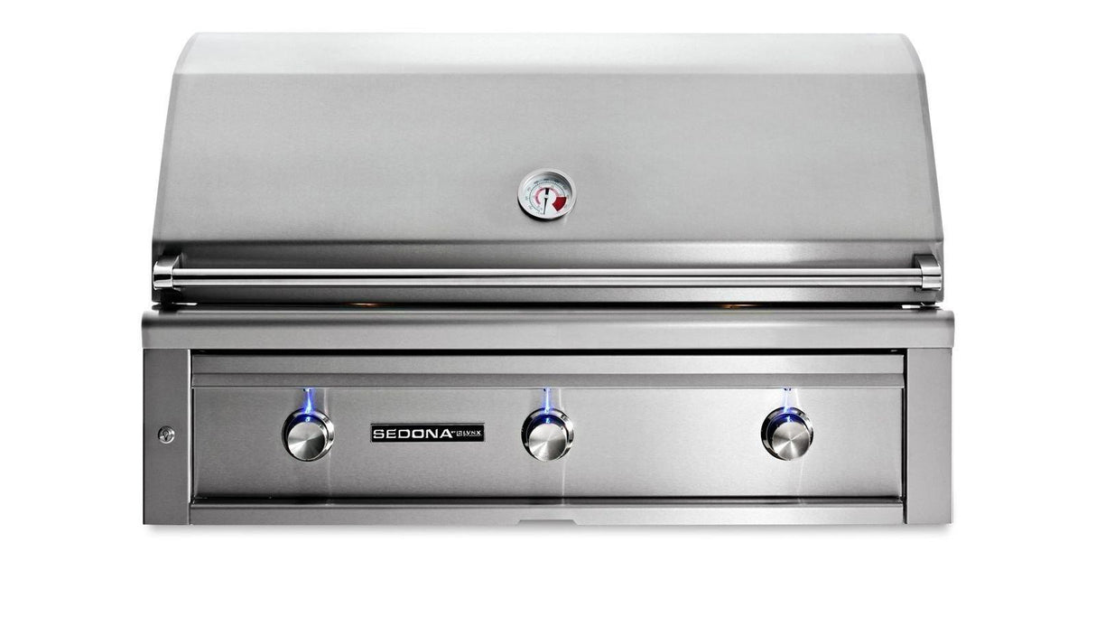 42" SEDONA FREESTANDING GRILL AND CART WITH 1 PROSEAR INFRARED BURNER AND 2 STAINLESS STEEL BURNERS (L701PSF)