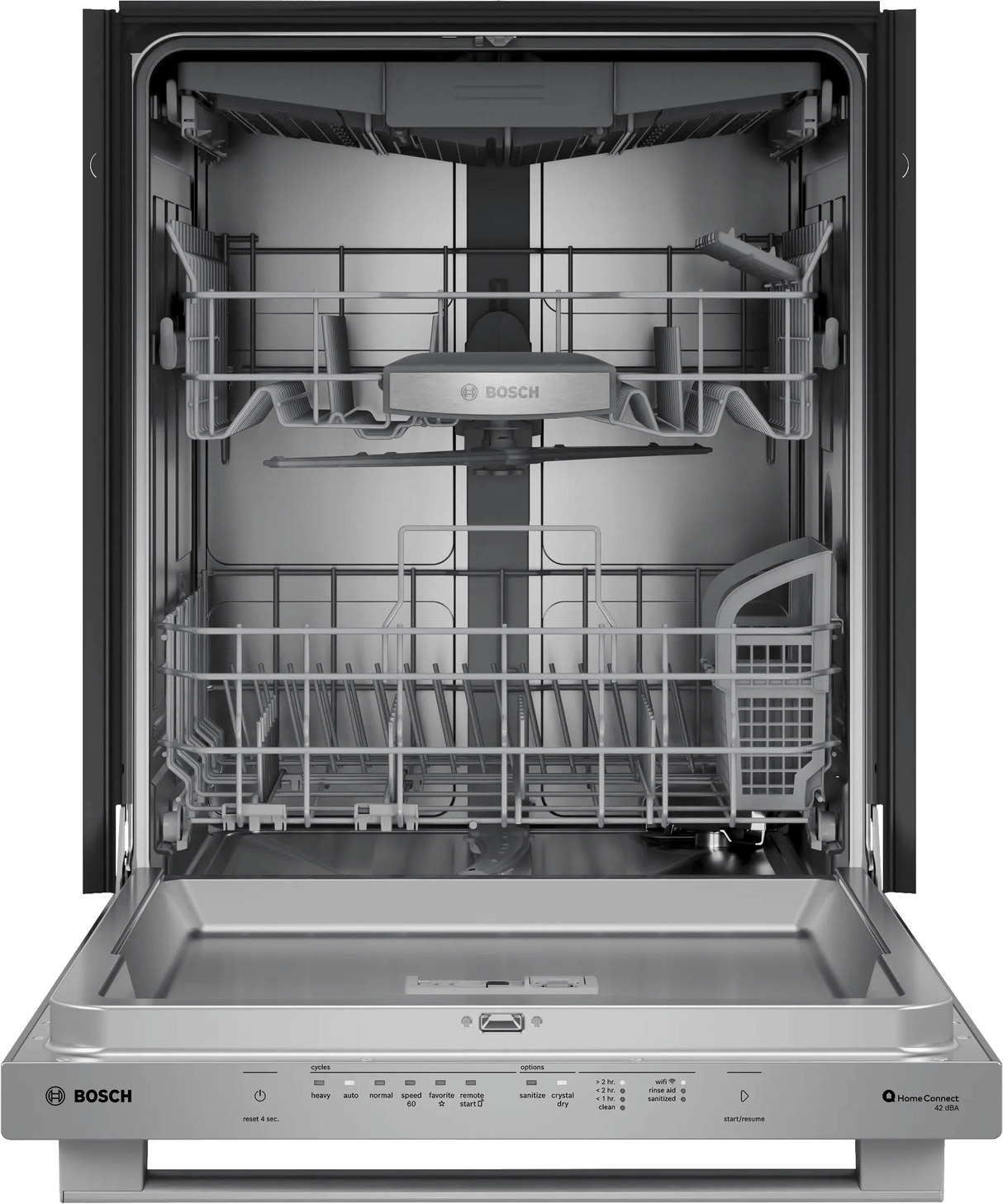 800 Series Dishwasher 24" Stainless Steel Anti-fingerprint