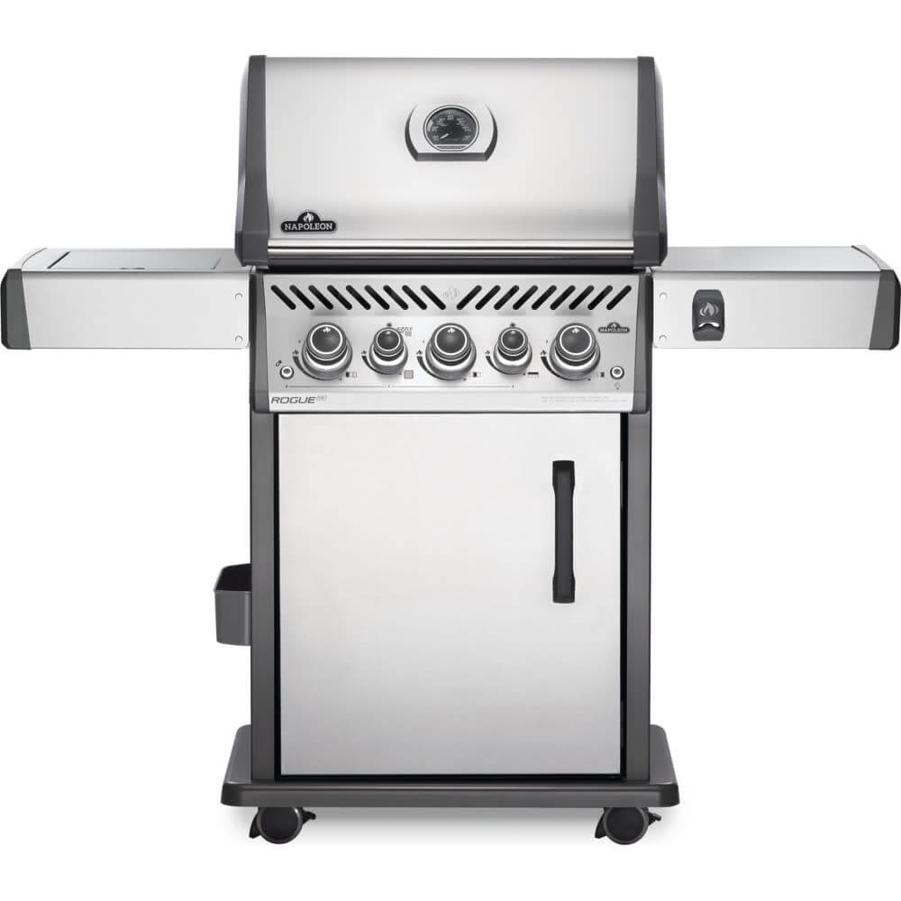 Rogue SE 425 RSIB with Infrared Side and Rear Burner , Propane, Stainless Steel
