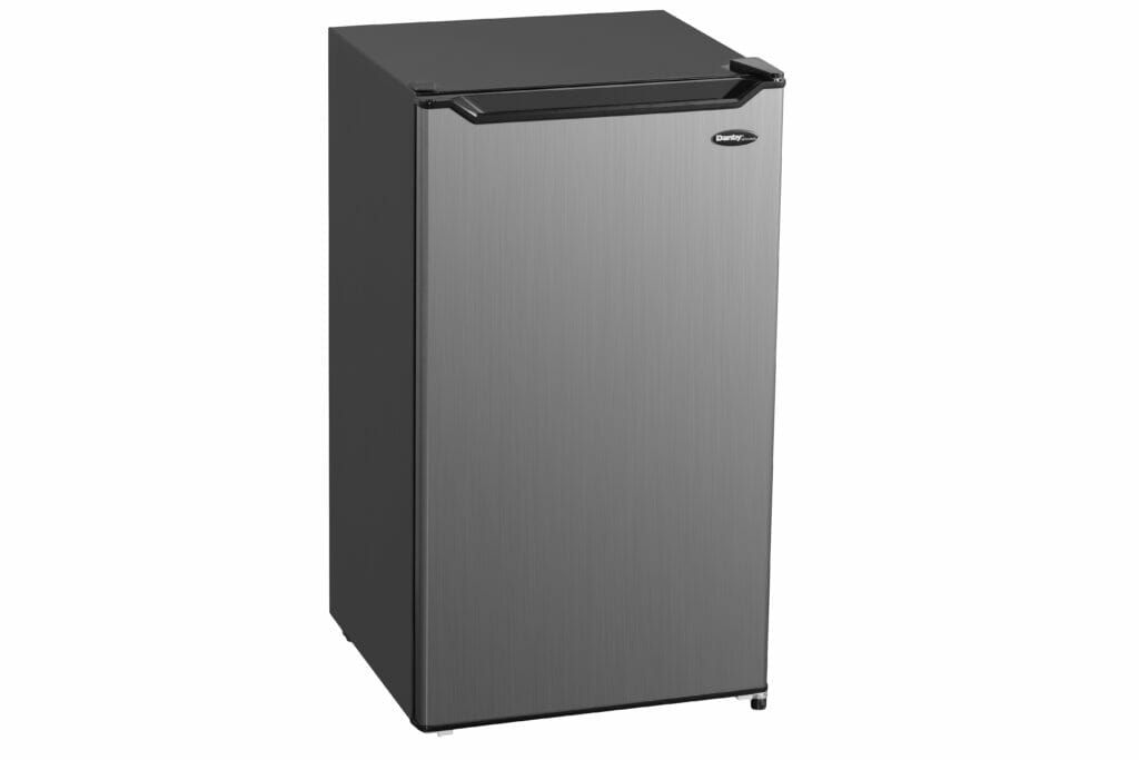 Danby Diplomat 3.2 cu. ft. Compact Refrigerator in Stainless Steel Look