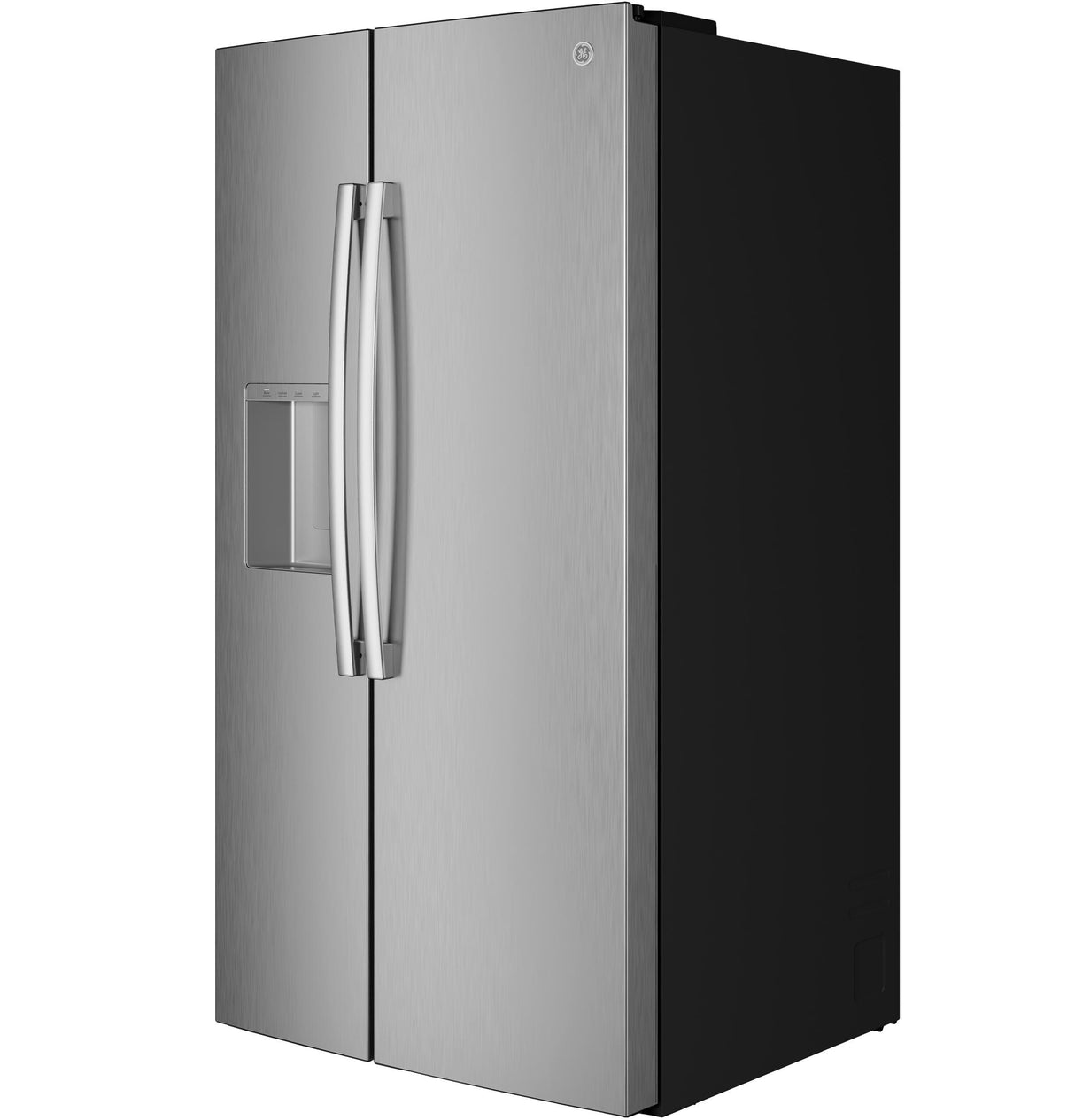 GE® ENERGY STAR® 27.9 Cu. Ft. Side-By-Side Refrigerator with Extra Tall Dispenser and In-Door Icemaker