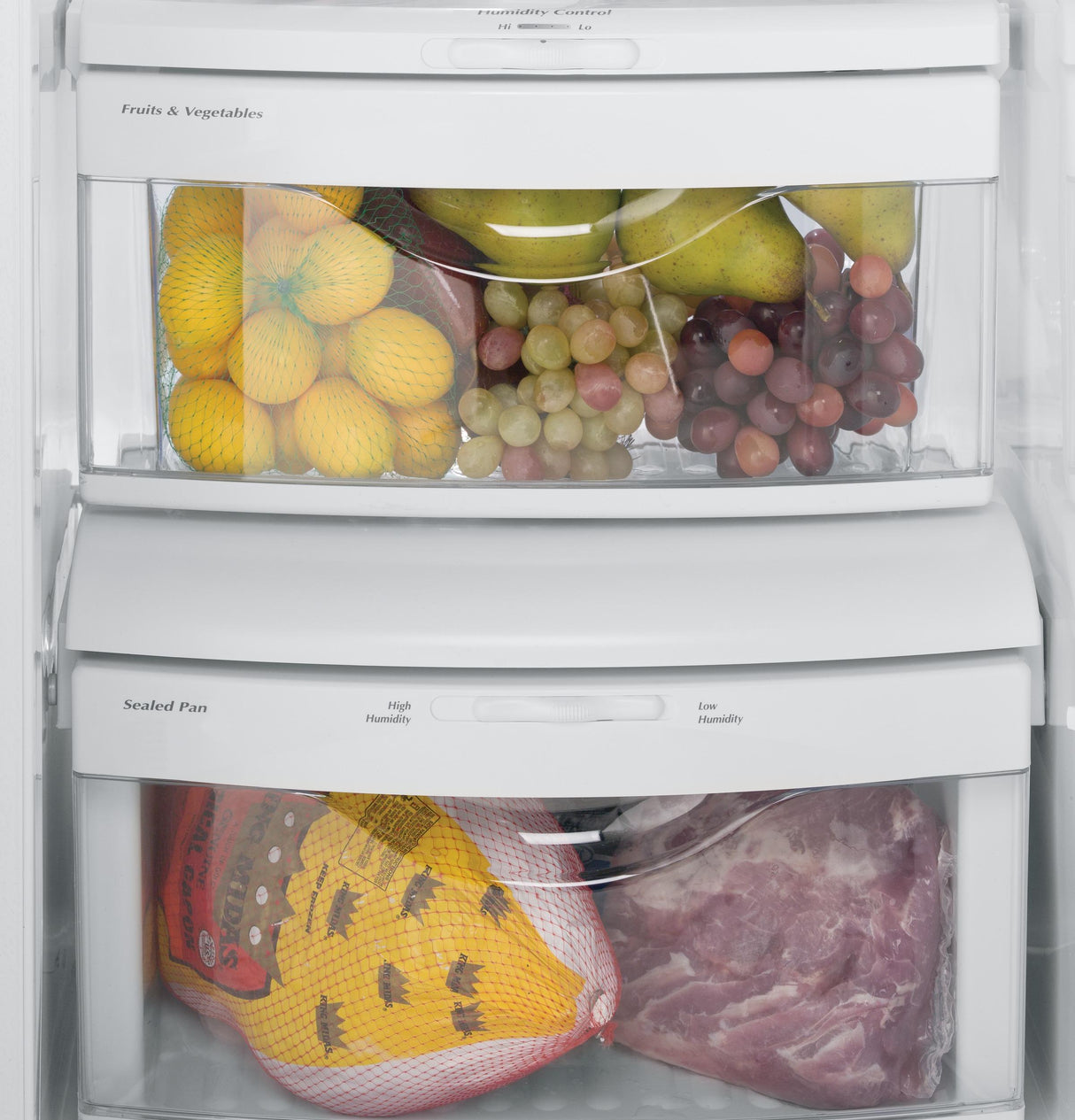 GE® ENERGY STAR® 25.3 Cu. Ft. Side-By-Side Refrigerator