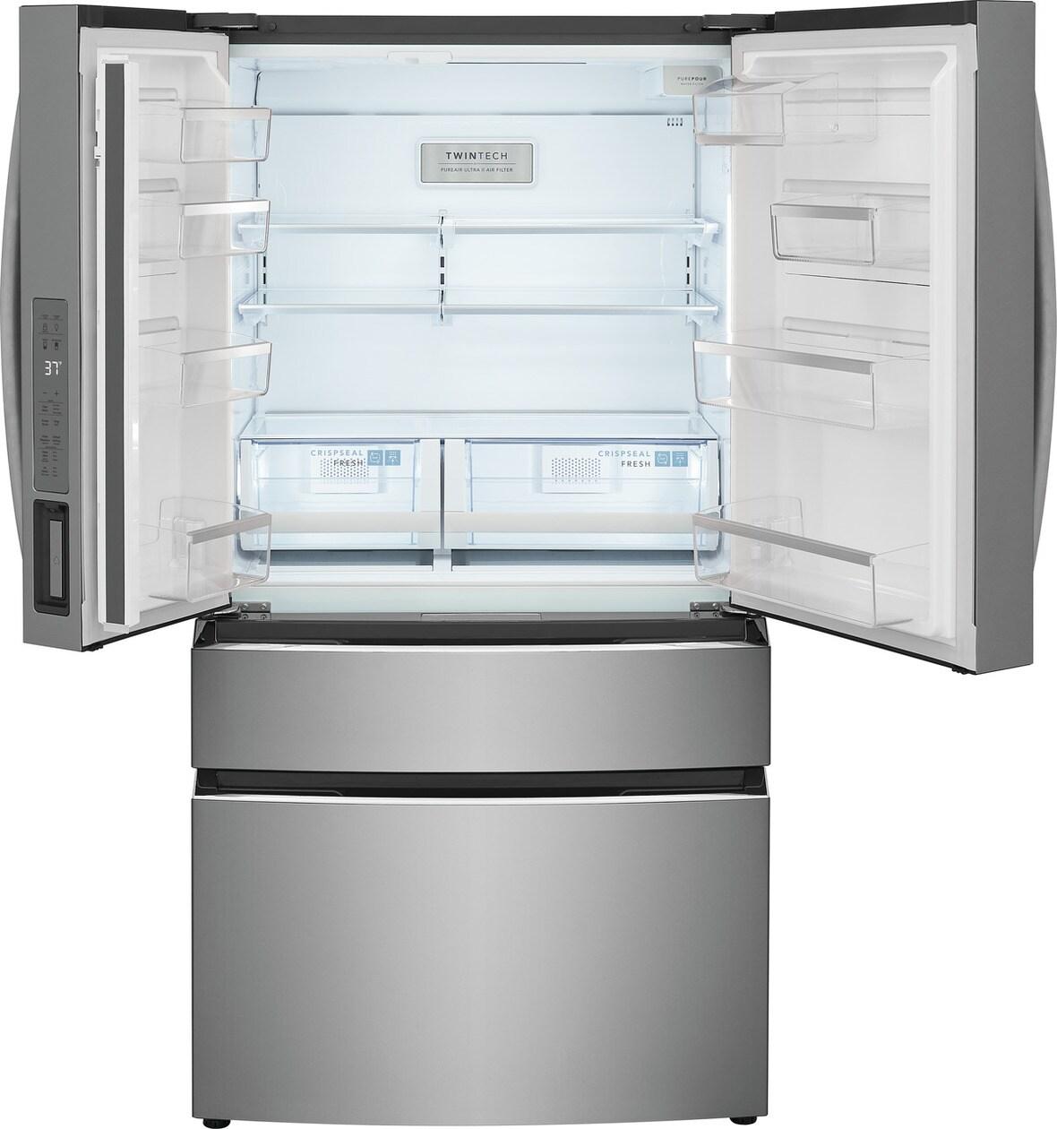 27 Cu. Ft. Standard-Depth 4-Door French Door Refrigerator