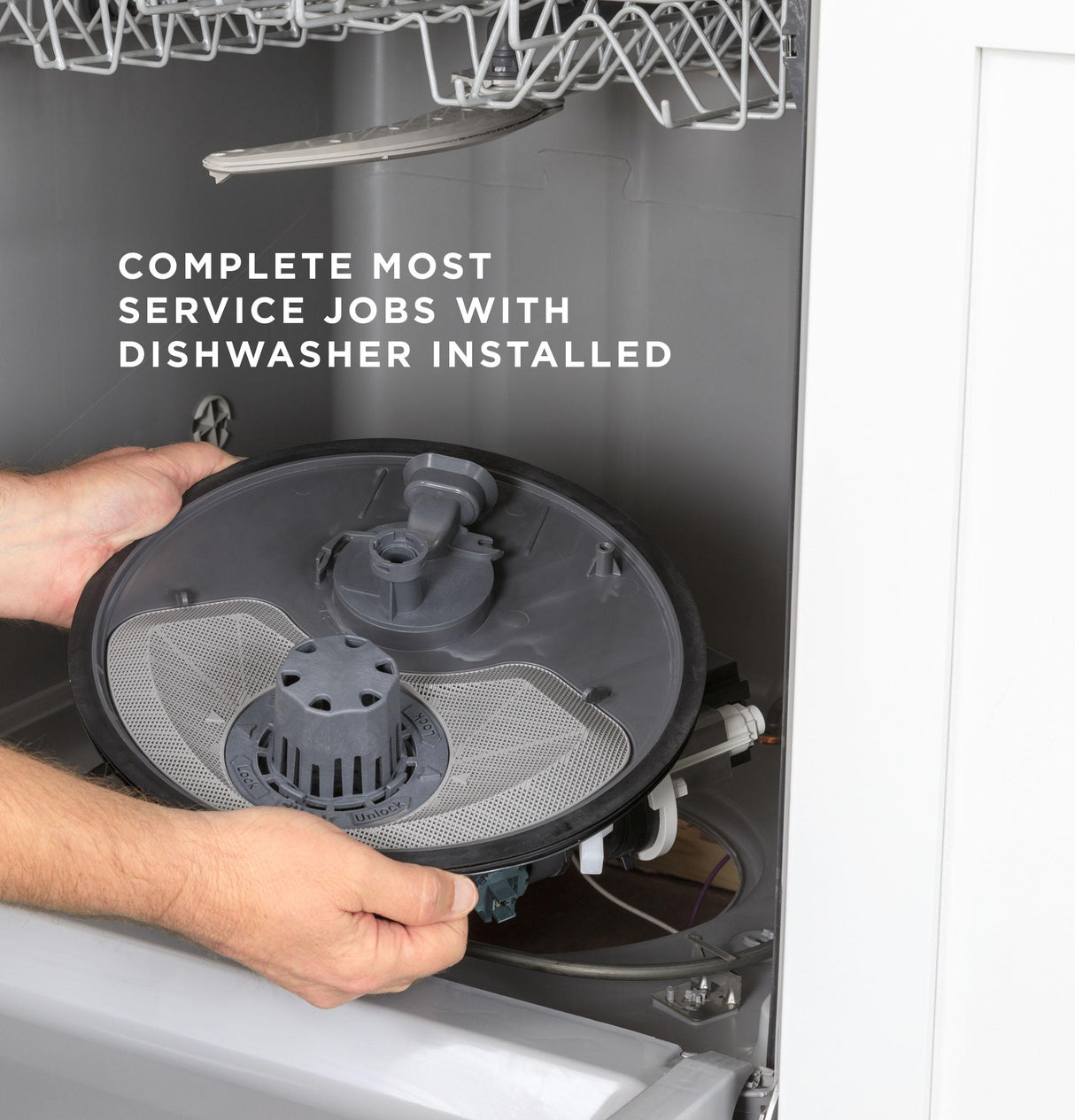 GE® ENERGY STAR® Dishwasher with Front Controls