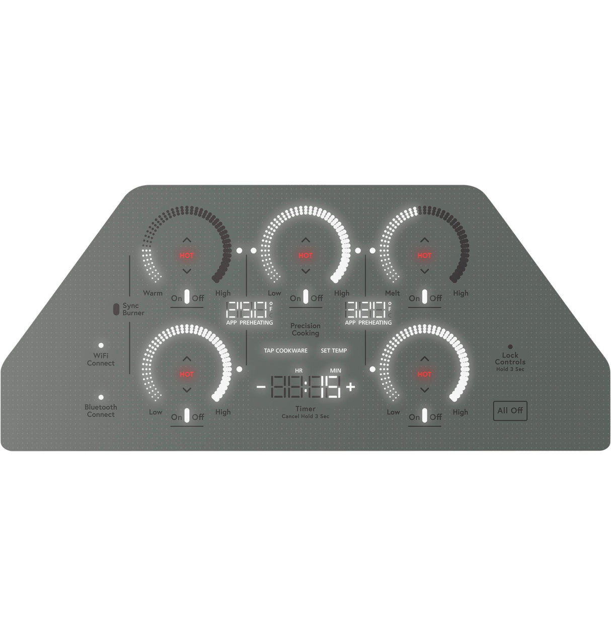 Café™ Series ENERGY STAR® 36" Built-In Touch Control Induction Cooktop