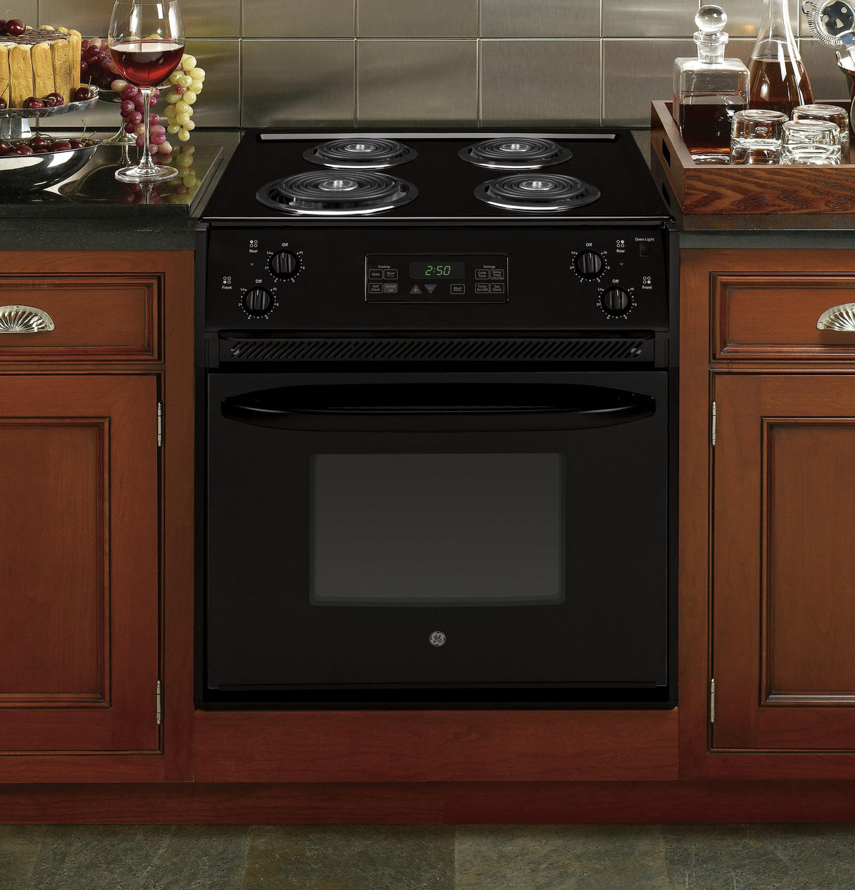 GE® 27" Drop-In Electric Range