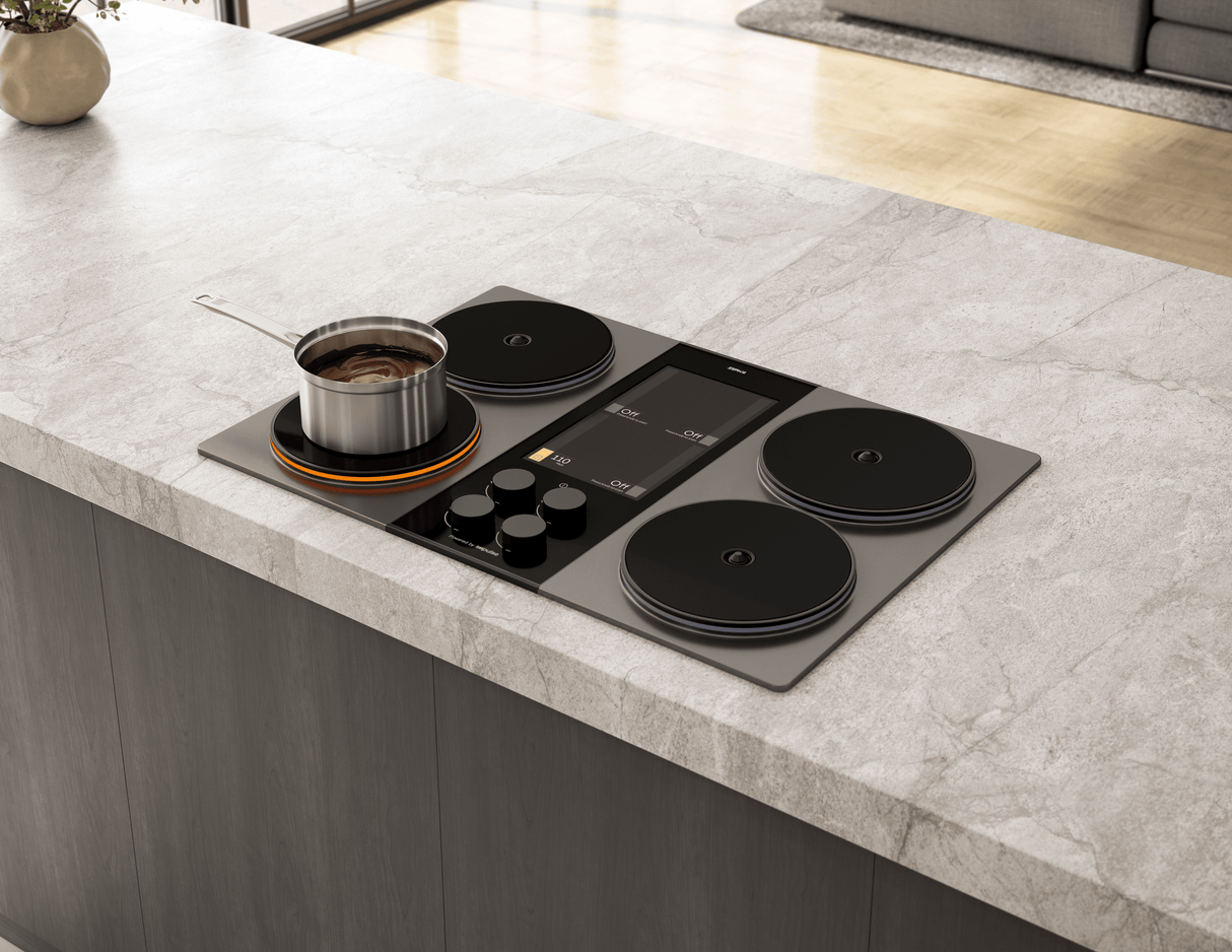 HyperCore Induction Cooktop, 36in, Charcoal, Requires Battery