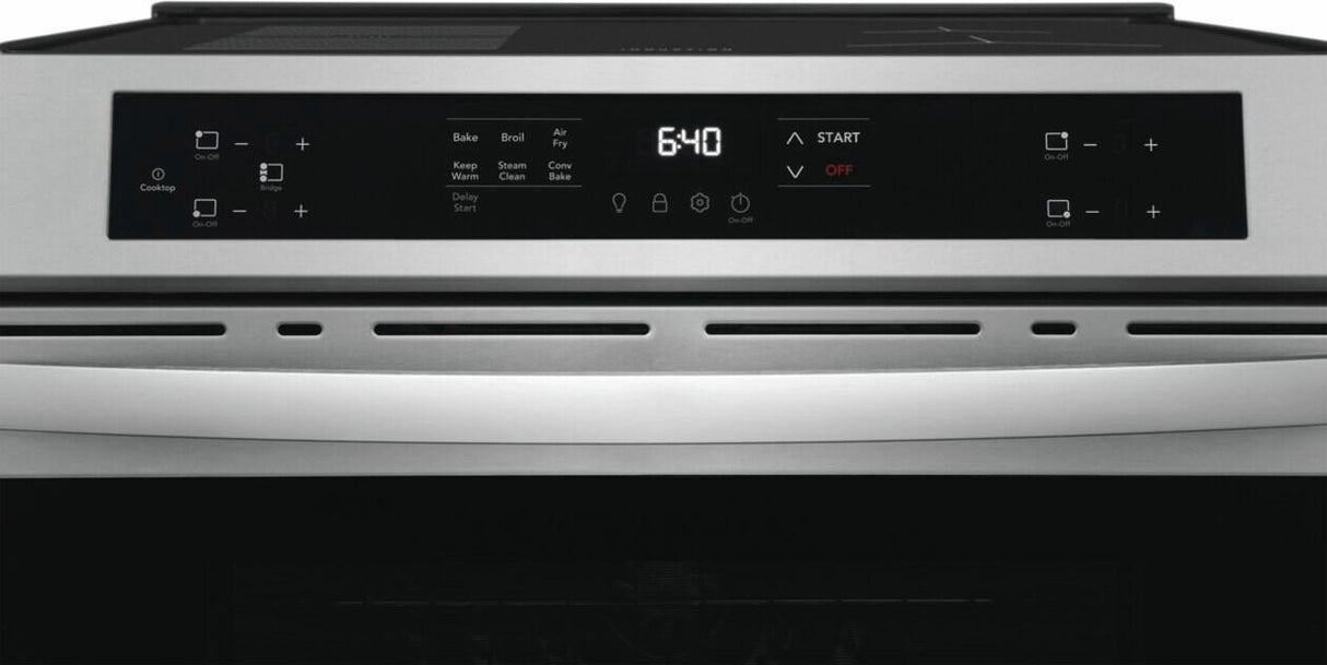 30" Front Control Induction Range with Air Fry