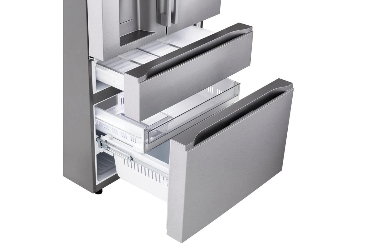 29 cu. ft. Standard-Depth MAX™ 4-Door French Door Refrigerator with Mini Craft Ice™ and Full-Convert Drawer™