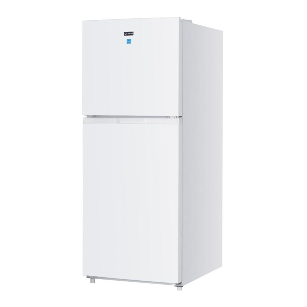 Verona VEFTF2412RWH 24 inch Top Freezer Refrigerator with 12 cu. ft. Total Capacity, Reversible Doors, Recessed Handle, Energy Star (White)