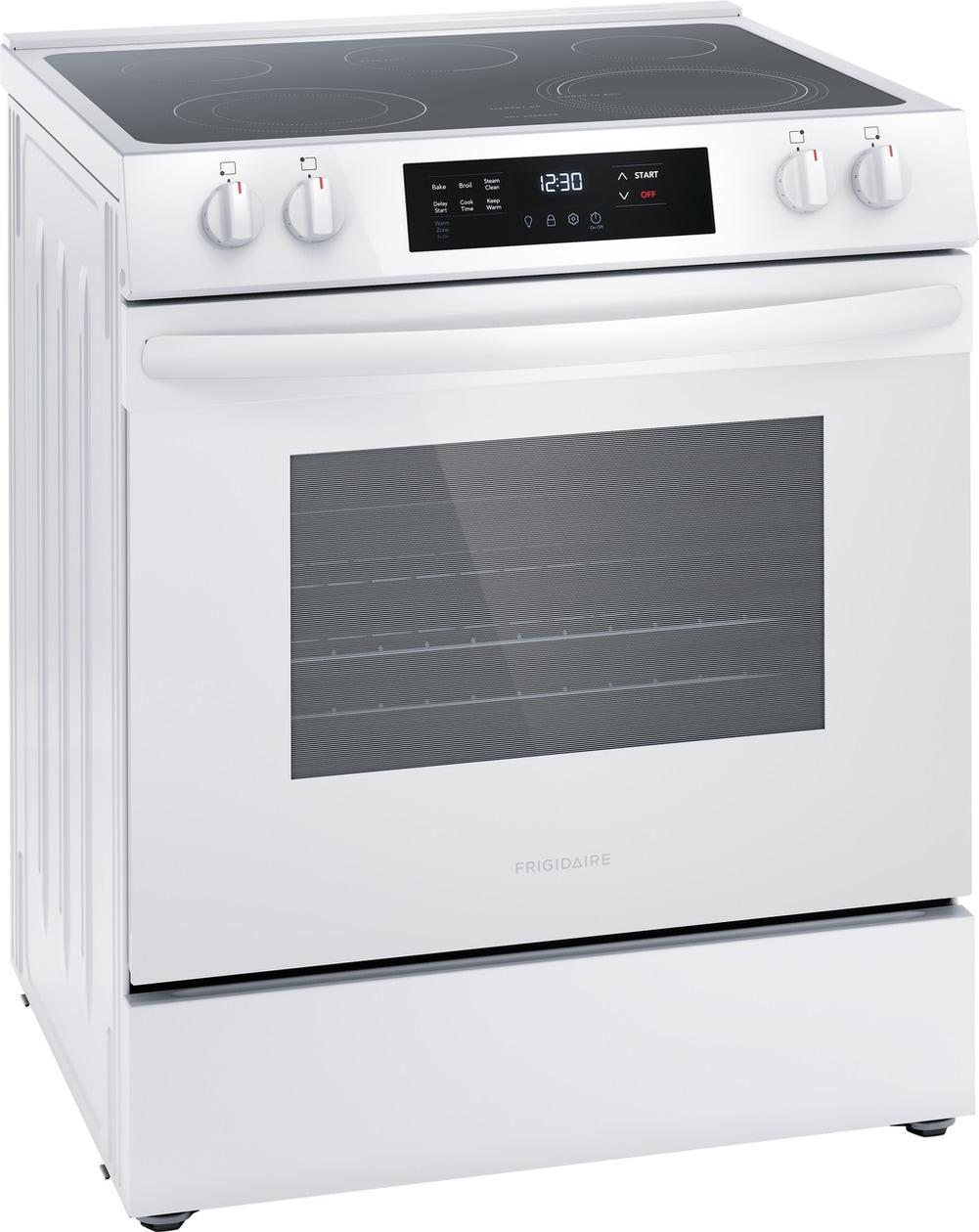 30" Front Control Electric Range