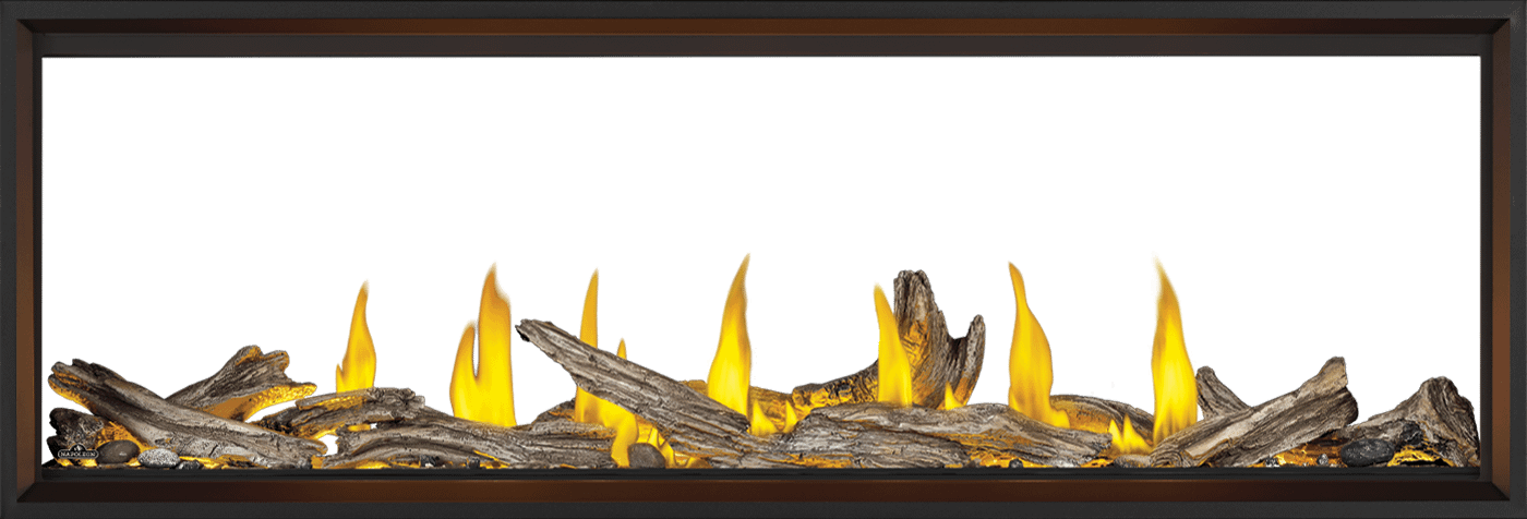 Tall Linear Vector? 74 See Through Direct Vent Gas Fireplace