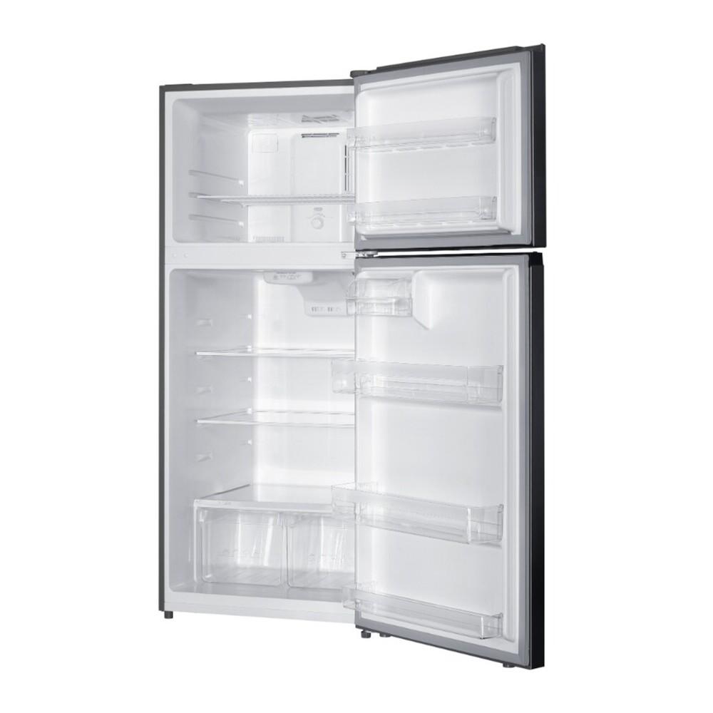 Verona VEFTF2817RSL 28 inch Top Freezer Refrigerator with 17.6 cu. ft. Total Capacity, Reversible Doors, Recessed Handle, Energy Star (Stainless Steel Look)