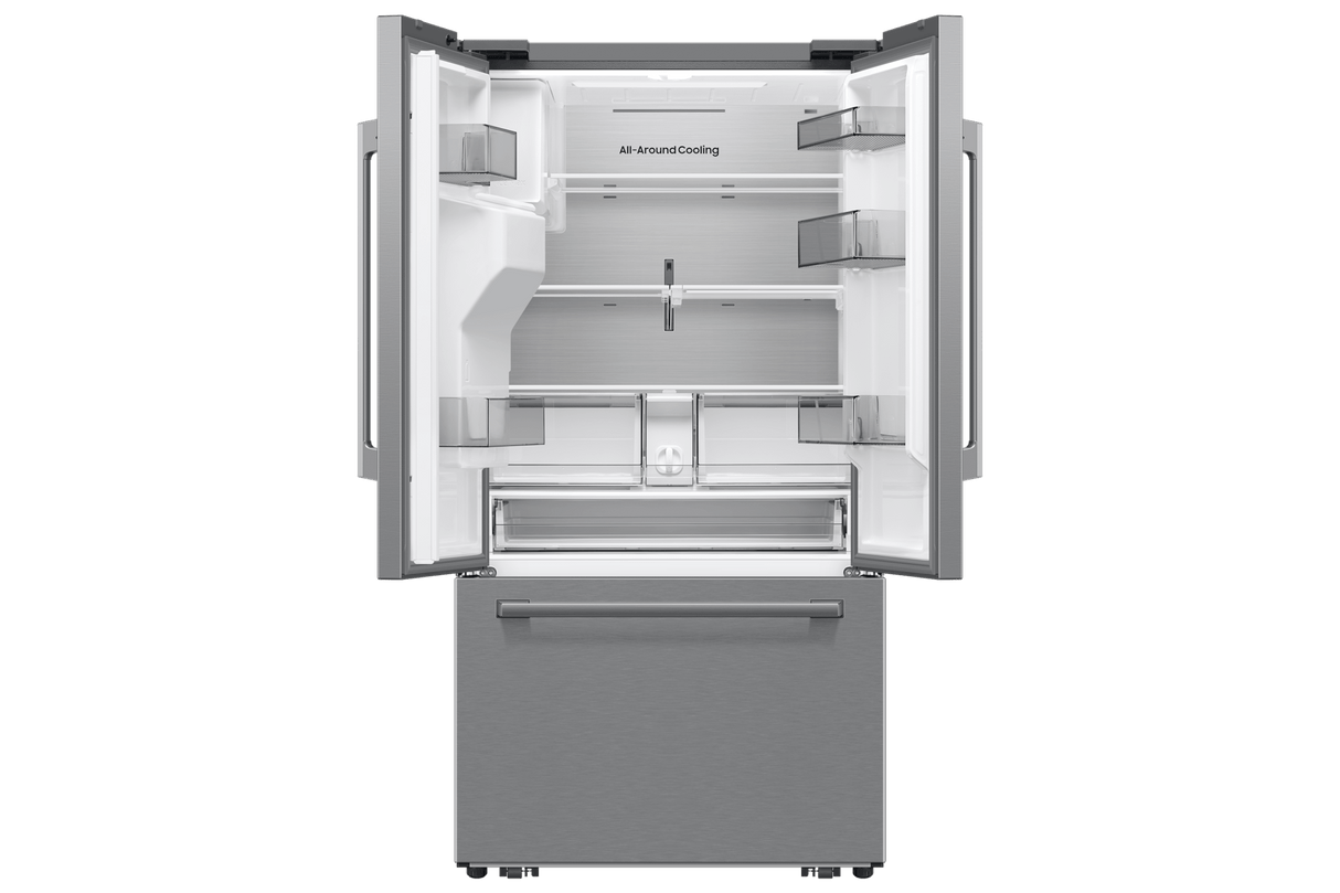 Bespoke AI 3-Door French Door Zero Clearance Fit Dual Auto Ice Maker 29 cu. ft.