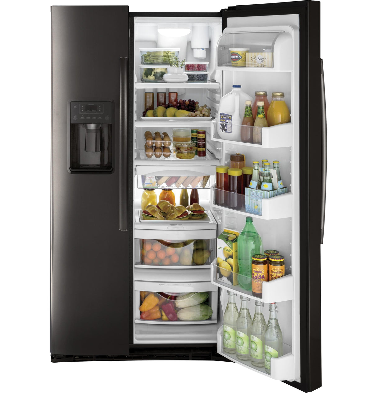 GE® ENERGY STAR® 25.3 Cu. Ft. Side-By-Side Refrigerator